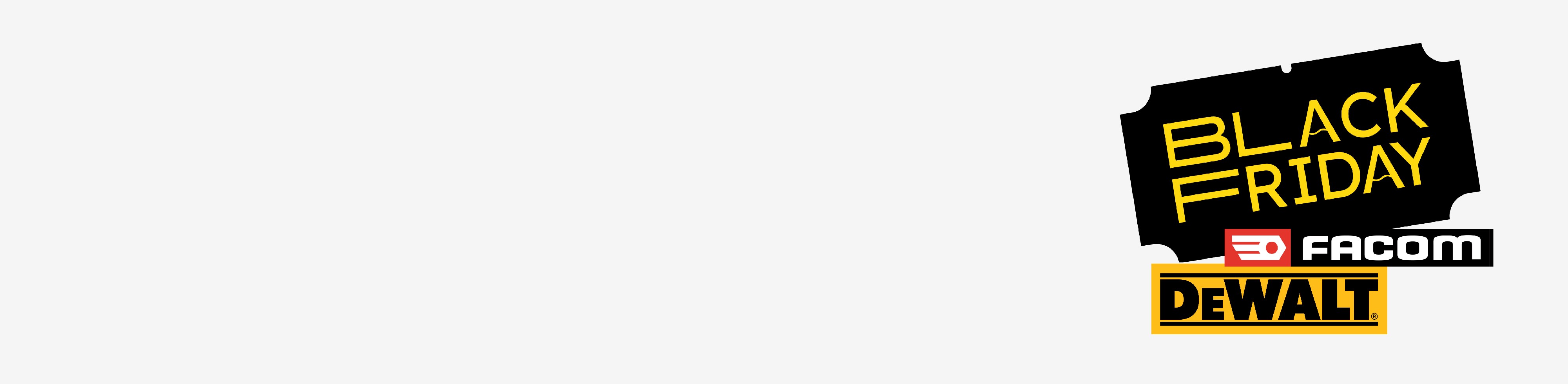 Black Friday - Dewalt i Facom